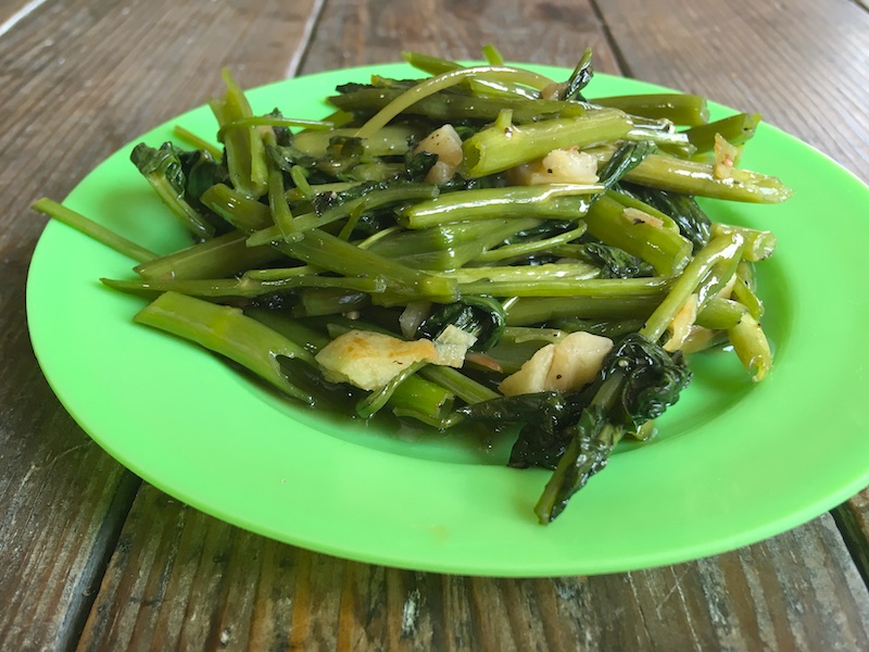 ベトナム式 空芯菜炒め ラオムンサオトイ レシピ エスニック料理ブログ