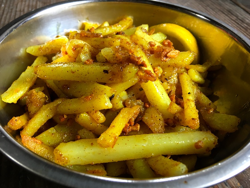 ネパール風アルーサブジ じゃがいも炒め レシピ エスニック料理レシピの研究ブログ