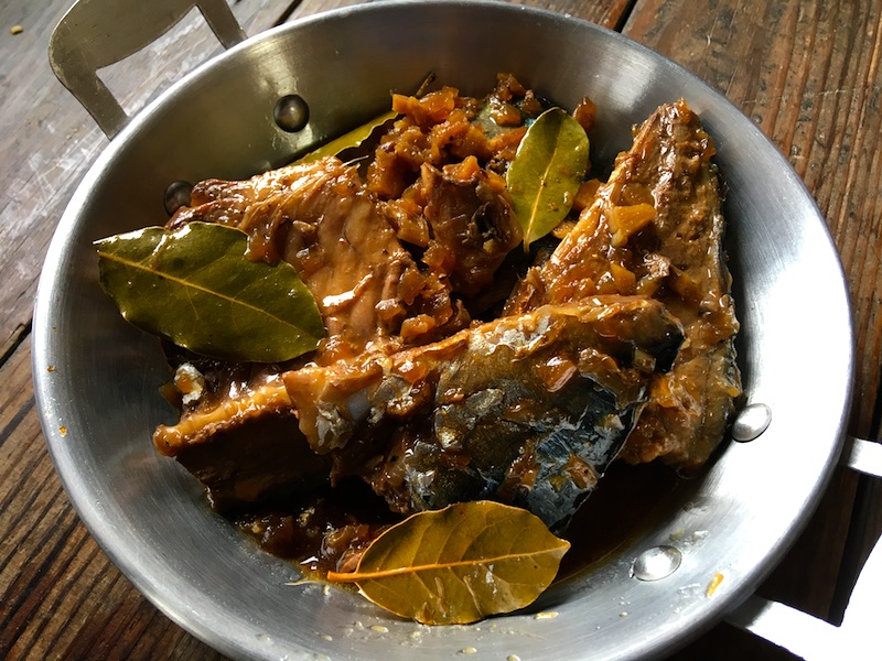 色々な魚のアドボ作ってみた シャケ サヨリ アジ サバ エスニック料理レシピの研究ブログ